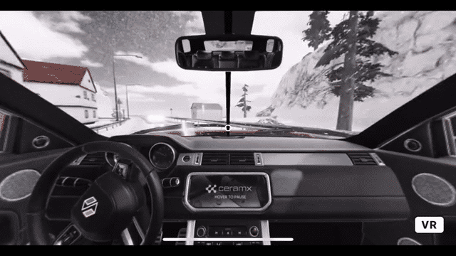 CeramX Driving Simulator WebVR Experience